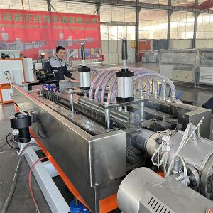 Flexible HDPE Corrugated Pipe Machine , PE Pipe Extruder Machine Double Wall