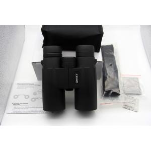 China 10x42 Waterproof Black Compact Travel Binoculars / Lightweight Binoculars For Hunting supplier