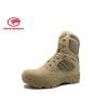 Suede Leather Waterproof Hunting Boots , Knee High Lace Up Mens Camouflage