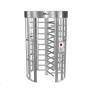 China 0.2S Electric Security Stainless Steel Full Height Turnstile with Light Alarm RS485 supplier