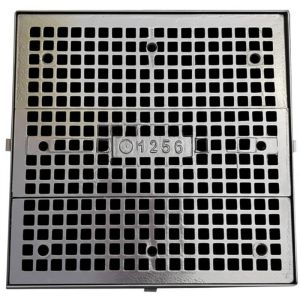 Slanted and Optimized Openings Cast Iron Gully Grate with Self-Cleaning Design and Heavy-Duty Load Capacity