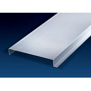 China Construction Decorative Sheet Metal Ceiling Tiles 200mm Width H-Shape  0.6 ~ 1.0mm supplier