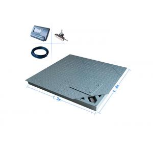 Portable Industrial Floor Weighing Scales 1.5*1.5m 3 Ton With Optional Indicator