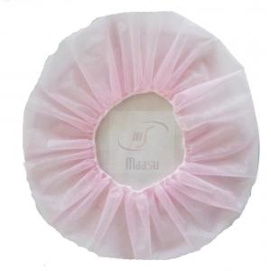 China 10gsm Non Woven Clip Cap Disposable Nurse Cap Medical Protective Wear supplier
