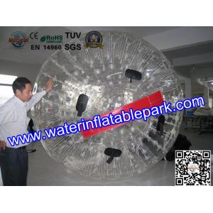 Funny Commercial Interesting Inflatable Blue Land Zorb Ball 3m x 2m