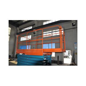 Extension and Platform Height 9000mm Hydraulic Mobile Scissor Lift For Lifting 1000Kg