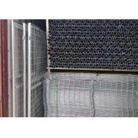 China Steel Mesh Triangle Bending Fence / 3d Curved Welded Wire Mesh Panel Fence on sale