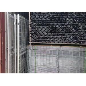 China Steel Mesh Triangle Bending Fence / 3d Curved Welded Wire Mesh Panel Fence supplier
