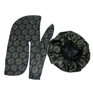 Fashion Silk Satin Breathable Turban Sleep Cap