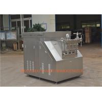 China 5000 L/H 70 Mpa Industrial Homogenizer Application of CIP homogenizer on sale