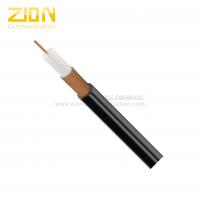China 95% Copper Braid RG59 Coaxial Cable with 0.58mm Copper Conductor for CATV on sale