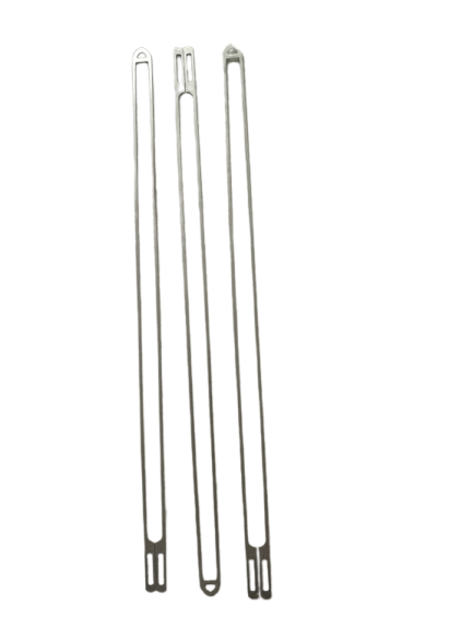 China V U Style Heald Wire for Hook and Loop Looms with Precision ±0.01 mm and Corrosion Resistance wholesale