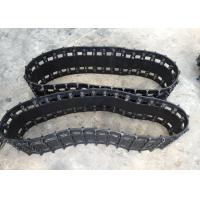 China 64mm Pitch Snowmobile Rubber Track With Adjustable Links on sale