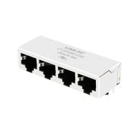 China YDS 64F-1301NW2NL Compatible LINK-PP LPJG46801DNL 100/1000 Base-T Without Led Tab Down 1x2 Port Ethernet RJ 45 Connection on sale