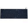 China IP68 Washable 106 Keys Medical Keyboard With Blue Backlight wholesale