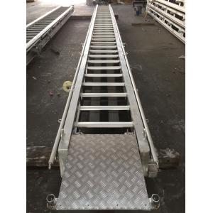 China Stainless steel boat ladder LR Approval Marine Aluminum Alloy Fixed supplier