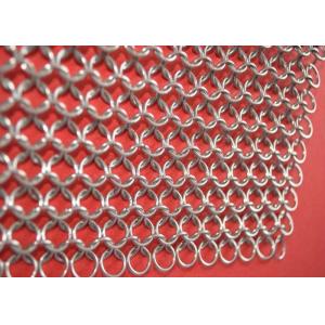 China Polishing Surface Stainless Steel Pot Scrubber , Wire Mesh Scrubber For Casseroles wholesale