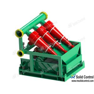 0.25 - 0.4Mpa Sand Removal System , Vibrating Motor Drived Desanding Machine