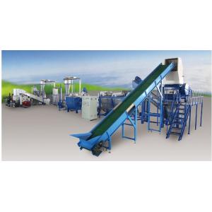 China Pp Pe Film PET Recycling Line Saving Water , Plastic Washing And Drying Machine supplier