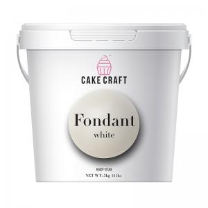 HALAL Gluten Free White Fondant Icing  / White Roll Out Icing 5kg 11 Lbs Large Bucket Pack
