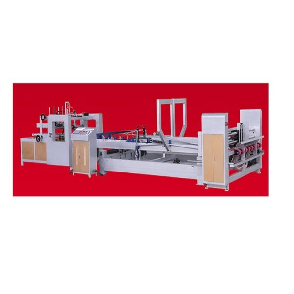 Fully Automatic Computer Adjust Corrugated Box Folder Gluer Machine 11.5KW