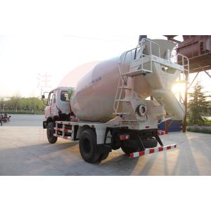 8m3 Front Discharge Concrete Mixing Truck With Pump 3800mm Wheel Base Strong Power