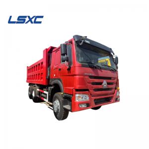 China China Supplier Gravel Sand Ore Howo 6x4 Used Dump Truck 10 Wheel 375 Hp Used Dumper Truck supplier