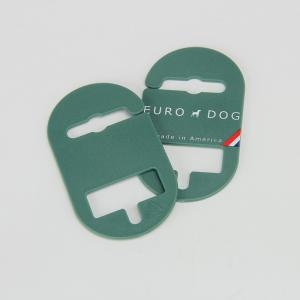 China OEM ODM Green PP Dog Harness Hanger 4.8cmx8.8cm supplier