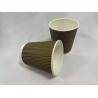 China Eco-friendly Custom Hot Double Walled Coffee Paper Cup With Lid 6 Oz 8 Oz 10 Oz 12 Oz 16 Oz wholesale
