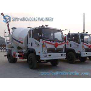 China Rei Brand 6 Wheeler Mini Mixer Truck do M3 Sinotruk do branco 4 250 litros supplier