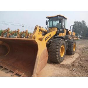 China Used Rubber Tired Farm Loader Lingong SDLG95 2013 3cbm Bucket 29° Gradeability supplier