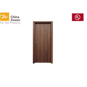 China White Color Fire Rated Wood Doors Single Leaf Baking Paint Right Handed Open supplier