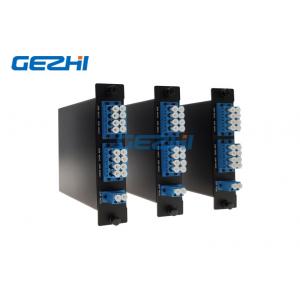 China 8CH CWDM Fiber Optic Modules Low IL High Isolation Duplex Fiber supplier