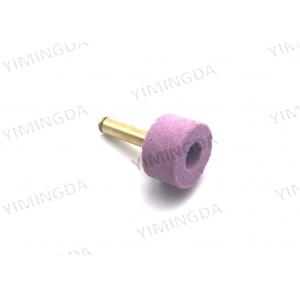 China Pink Color Grinding Stone Wheel SGS Standard For Auto Cutter Textile Machine Parts supplier