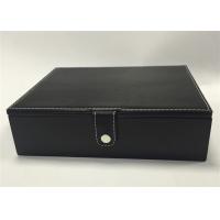 China Professional Earring Jewelry Box , High End Black Jewelry Box Eco - Friendly on sale