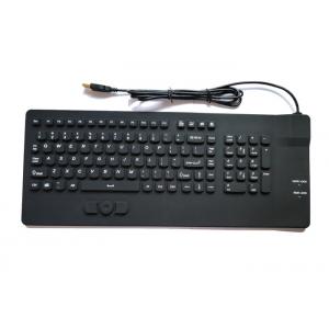 Rubber IP68 Industrial Marine Washable Keyboard For Fishing Boat