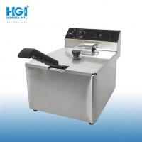 China Flat Countertop Commercial Deep Fryer 8L Electric For Fish And Chips on sale