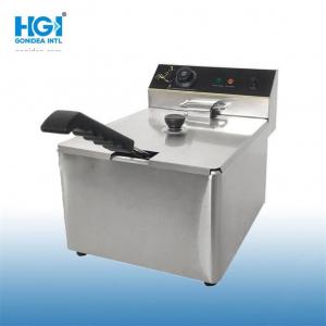 China Flat Countertop Commercial Deep Fryer 8L Electric For Fish And Chips supplier