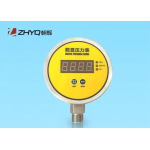 Pressure Unit Optional Digital Pressure Gauge For Air Oil Water Hydraulic ZH-S300