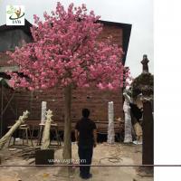 China UVG wedding party favors fake cherry tree with silk cherry blossom flowers for church decorations CHR165 on sale