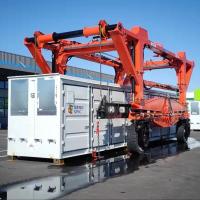 China 60T Shipping Industrial Straddle Carrier System For Oversized Loads on sale