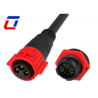 China M19 Push Locking 3+3 Multi Pin Cable Plug Connector Waterproof For Power Signal Combined on sale