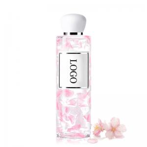 China Fashionable Moisturising Shower Gel / Sakura Shower Foam With Flower Petals Inside supplier