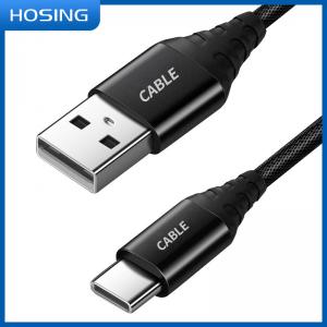 China USB Android Type C Data Transmission Nylon CD01 Phone Data Cables supplier