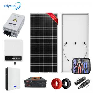 Hybrid solar system 16kw 20kw complete with Hybrid solar inverter