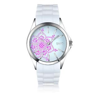 Japan Movt Silicone Sports Watch With Multi - Color Interchangeable Band