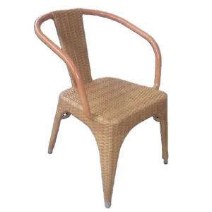 Outdoor rattan wicker plastic Panic chair garden patio poly resin chair outdoor restaurant coffee shop chair---YS5702