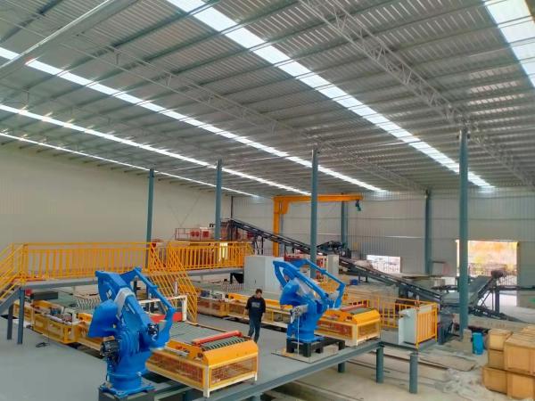Машина делать кирпича машины установки кирпича робота автоматическая 30000 Bricks/H