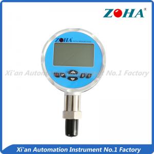 High Accuracy Digital Pressure Gauge 100mm With Temperature Measurement  Additional