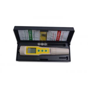 Home / School Handy Ph Meter With Temperature Compensation , Yellow Color